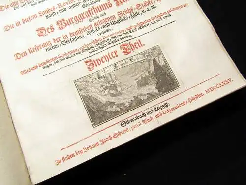 Falckenstein 1734 Antiquitates et memorabilia Nordgaviae veteris, Oder: [...] am
