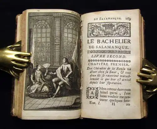 Le Sage 1736 Le Bachelier de Salamanque ou Les Memoires de D. Cherubin de la ...