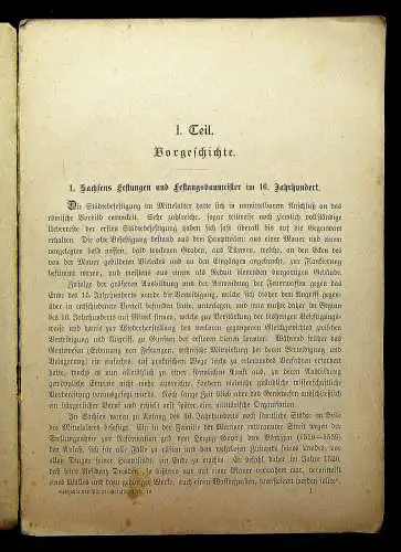 Hansch Geschichte d. königl.- sächs. Ingenieur- und Pionier-Korps 1898 selten mb
