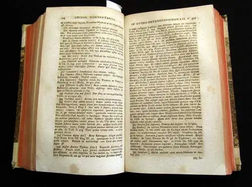 Heinsius; Masson 1758 Nic. Heinsii Comentarius in P. Ovidii Nasonis Opera ... am