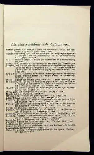 Krüger Die Vertretungsmacht des Vermittelungsagenten 1915 Gesellschaft mb