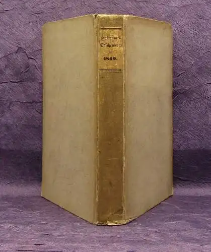 Hormayr Taschenbuch für die vaterländische Geschichte 35. Jahrgang 1849 js