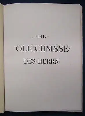 Schnoor v. Carolsfeld Die Gleichnisse des Herrn 1869 Original Ausgabe Illust. js