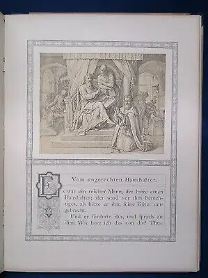 Schnoor v. Carolsfeld Die Gleichnisse des Herrn 1869 Original Ausgabe Illust. js