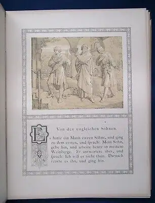 Schnoor v. Carolsfeld Die Gleichnisse des Herrn 1869 Original Ausgabe Illust. js