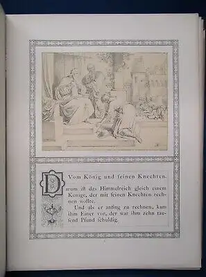 Schnoor v. Carolsfeld Die Gleichnisse des Herrn 1869 Original Ausgabe Illust. js