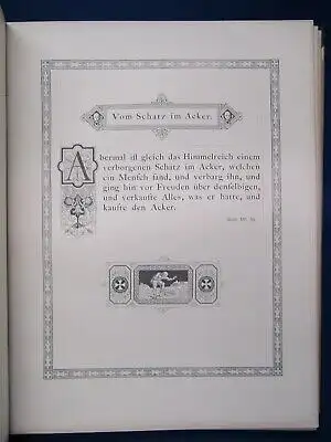 Schnoor v. Carolsfeld Die Gleichnisse des Herrn 1869 Original Ausgabe Illust. js