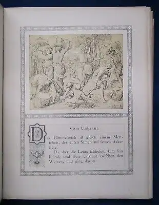 Schnoor v. Carolsfeld Die Gleichnisse des Herrn 1869 Original Ausgabe Illust. js