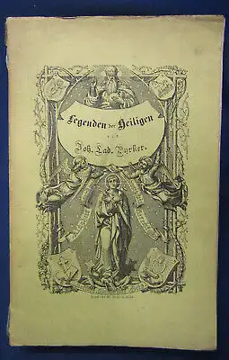 Pyrker Legenden der Heiligen In metrischer Form 70 Vignetten,Verzierung 1844 js