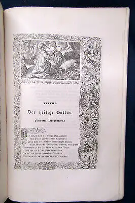 Pyrker Legenden der Heiligen In metrischer Form 70 Vignetten,Verzierung 1844 js
