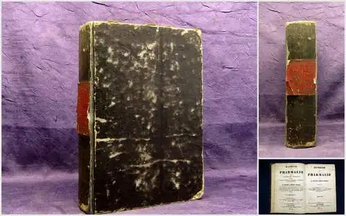 Geiger Handbuch der Pharmacie 1. Hälfte vom 2. Band 1830 Medizin Apotheker mb