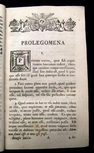 Ernesti Initia Doctrinae Solidioris 1746 Theologie Kirche Religion lateinisch mb