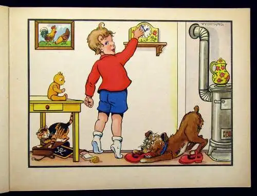 Voigt Eine lehrreiche lustige Hundegeschichte Ein Troll der lernen soll  1949