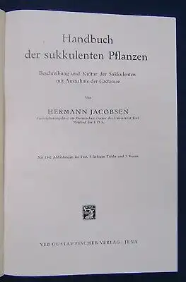 Haage Das praktische Kakteenbuch/ Freude mit Kakteen 1963, 1980 Botanik  js