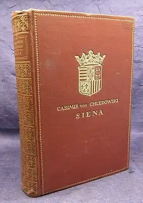 Chledowski Siena 2 Bände in 1 Buch 1918 Abenteuer Belletristik Literatur js