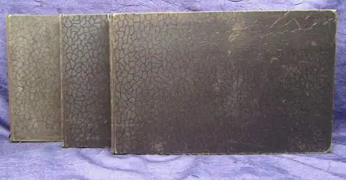 Payne's Universum 1843, 1845 3 Bde. 1,2,4 Darstellung v. Gegenden, Städten js 