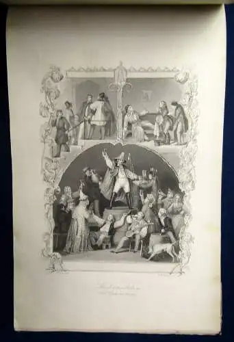 Payne's Universum 1843, 1845 3 Bde. 1,2,4 Darstellung v. Gegenden, Städten js 