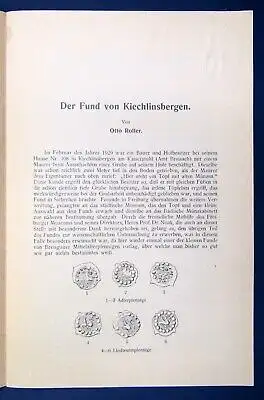 Roller Der Fund von Kiechlingsbergen 1932 Wissen 14 kleine Abbildungen js