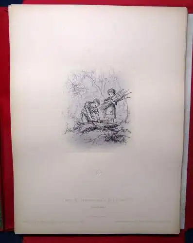 A,. Henschel's Skizzenbuch um 1880 48( von 50) Tafeln Künstler Kunst 3.Teil js