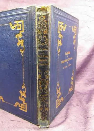 Boltz Handbuch der englischen Literatur Für Freunde d. engl. Literatur 1.Teil js