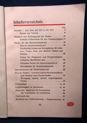 Hostmann Steinbergsche Farben-Fabriken Winke aus der Praxis Bd.2 um 1940 js
