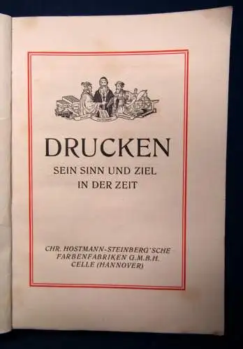 Hostmann Steinbergsche Farben-Fabriken Winke aus der Praxis Bd.2 um 1940 js