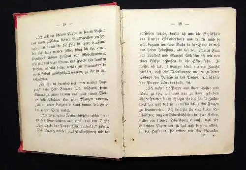 Cosmar Puppe Wunderhold und ihre Freundinnen 1888 Belletristik Literatur Lyrik