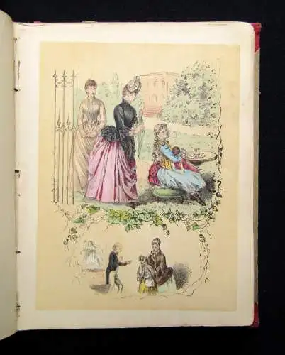 Cosmar Puppe Wunderhold und ihre Freundinnen 1888 Belletristik Literatur Lyrik