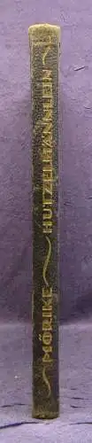 Mörike Das Stuttgarter Hutzelmännchen Scherenschnitte von Mörike 1919 js