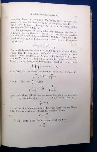Riemann, Bernhard Schwere, Electricität und Magnetismus EA 1876 Wissen js