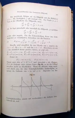 Riemann, Bernhard Schwere, Electricität und Magnetismus EA 1876 Wissen js