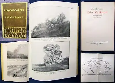Sapper Die Vulkane 1925 Abteilung: Erdkunde Natur aller Länder Religion js