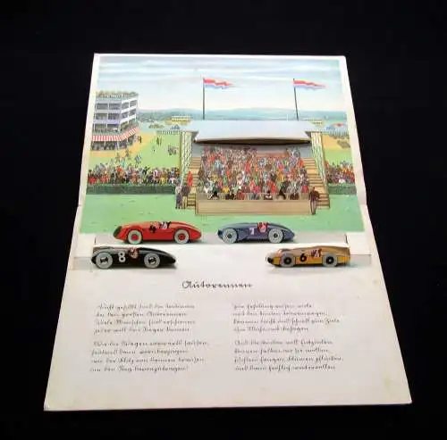 Schreibers Stehauf-Bilderbücher Frohe Fahrt 1938 Bilderbuch Kinderbuch Literatur