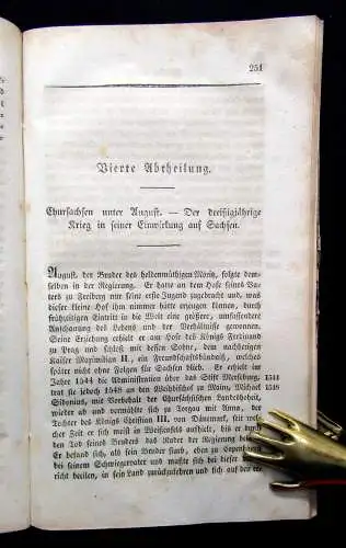 Meynert Geschichte des sächsischen Volkes 1835 Gesellschaft Politik Sachsen