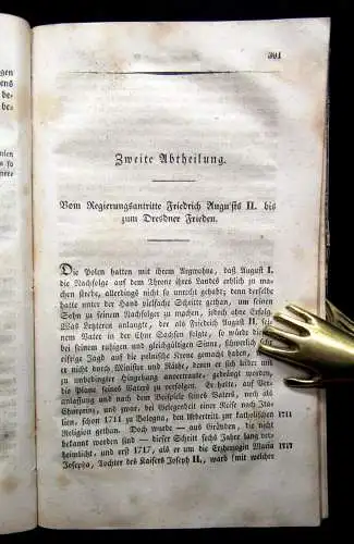 Meynert Geschichte des sächsischen Volkes 1835 Gesellschaft Politik Sachsen