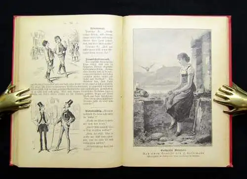 Gartenlaube Kalender 2x 1890 und 1889 Unterhaltung Nachrichten Gemeinschaft