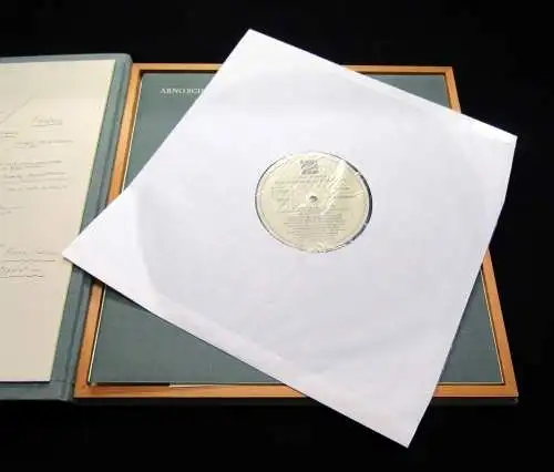 Arno Schmidt Vorläufiges zu Zettels Traum 1977 2 Schallplatten,3 gef. Faksimile