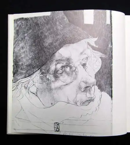 Janssen Horst Ergo Selbstbildnisse 1. Auswahl Kunst Künstler Portraits 1980