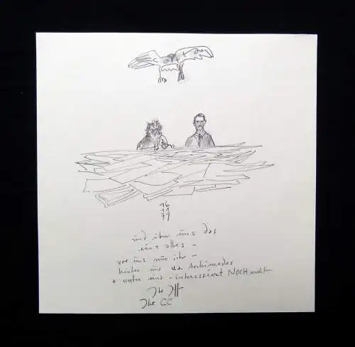 Janssen Horst Ergo Selbstbildnisse 1. Auswahl Kunst Künstler Portraits 1980
