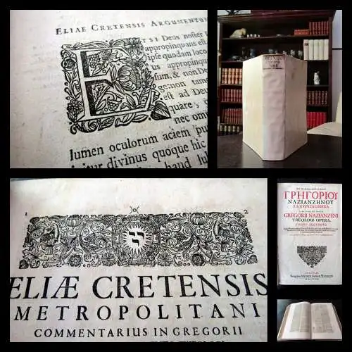 Nazenius Werke "Opera" nur Bd.2( von 2) 1690 Pergamenteinband latein Theologie