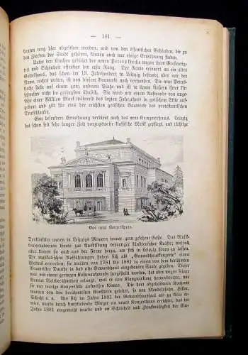 Bunte Bilder aus dem Sachsenlande 3 Bde. 1900,1901,1902 zahlreiche Abb. Saxonica