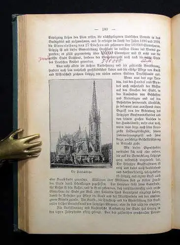 Bunte Bilder aus dem Sachsenlande 3 Bde. 1900,1901,1902 zahlreiche Abb. Saxonica