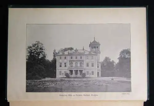 Bunte Bilder aus dem Sachsenlande 3 Bde. 1900,1901,1902 zahlreiche Abb. Saxonica