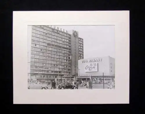 10x Fotos Berlin(West)- Mitte 19070er Jahre im Passepartout Faltmappe Tourismus