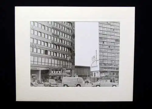 10x Fotos Berlin(West)- Mitte 19070er Jahre im Passepartout Faltmappe Tourismus