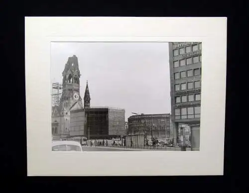 10x Fotos Berlin(West)- Mitte 19070er Jahre im Passepartout Faltmappe Tourismus