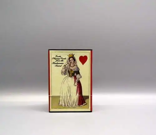 Erotisches Biedermeier Kartenspiel "Gegenlicht" 52 Karten Faber & Faber Leipzig