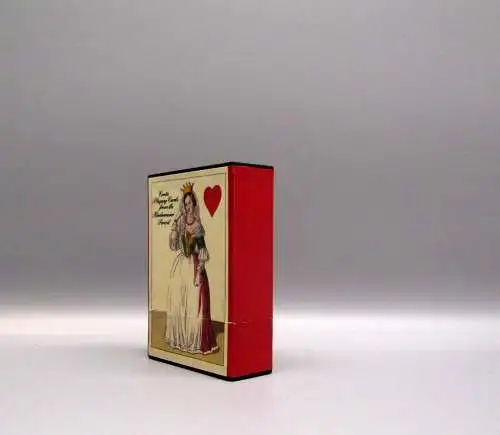 Erotisches Biedermeier Kartenspiel "Gegenlicht" 52 Karten Faber & Faber Leipzig