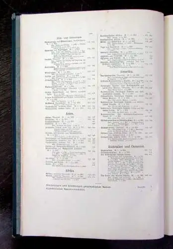 Scobel Andrees Allgemeiner Handatlas 1910 Jubiläums-Ausg. 139 Haupt-u.161 Karten