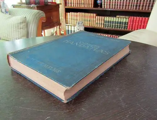 Scobel Andrees Allgemeiner Handatlas 1910 Jubiläums-Ausg. 139 Haupt-u.161 Karten